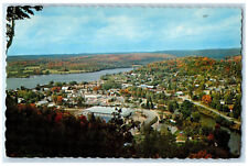 1974 View from Skyline Park Haliburton Ontario Canada Vintage Postcard picture