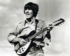 George Harrison Beatles era in concert pose playing guitar 24x30 Poster picture