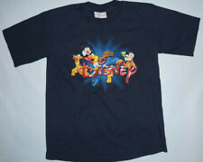 Walt Disney Store Mickey MOUSE KIDS YOUTH Blue Short Sleeve Shirt Sz Small RARE picture