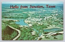 Postcard Hello From Junction Texas picture