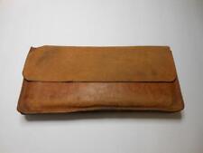  1920s ILLINOIS FARM FARMER DEEDS MORTGAGE BANK RECIEPTS NOTES LEATHER WALLET picture