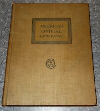American Optical Company Catalog Hardcover Book 1912 Glasses Goggles Frames Case picture