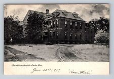 Canton OH-Ohio, Aultman Hospital Building, Antique c1907 Vintage Postcard picture