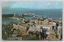 Postcard The Harbour Of Quebec City PQ Canada picture