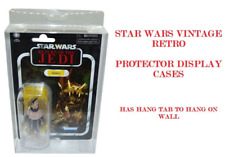 30 Star Wars Vintage Retro Action Figures Plastic Protective Case Display Boxes picture