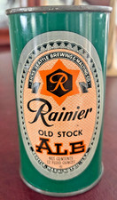 SWEET Rainier Old Stock Ale Flat Top~Sicks Seattle Brewing & Malting~Alcohol 6% picture