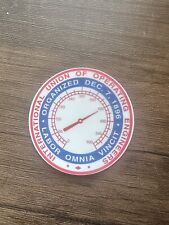 6 Pack International Union of Operating Engineers UNION Labor  Decal 3