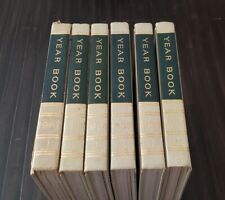 The World Book Year Book 1962-1967 - 6 Books - EUC picture