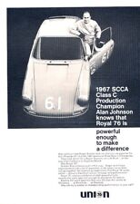 1968 1967 Porsche 911 SCCA Race Original Advertisement Print Art Car Ad PE20 picture