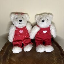 2004 Hallmark Blushing Bears Plush Pair Valentines Day Collectibles picture