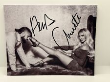 Andrade El Idolo Charlotte Flair Dual Signed Autographed Photo Authentic 8x10 C picture