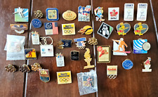 Large Olympics pin lot Seoul, Sochi, Nagano, Sarajevo, Park City, NOC, and more picture