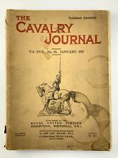 Cavalry Journal Vol XVII No 63 January 1927 Royal United Service Institute BB735 picture