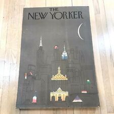 1979 The New Yorker Poster on Board Art by RO Blechman 40x28