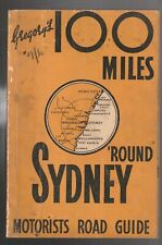 TRAVEL ,GREGORY'S 100 MILES 'ROUND SYDNEY , MOTORISTS ROAD GUIDE 23rd ed picture