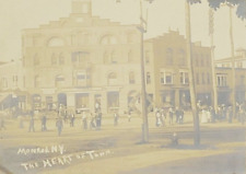 1908 RPPC Postcard Monroe New York NY McMonagle & Rogers Prescription Pharmacy picture