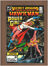Secret Origins #11 DC Comics 1987 POWER GIRL & HAWKMAN VF+ 8.5 picture