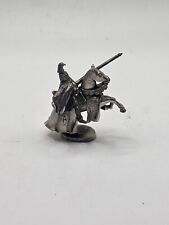 Perth Pewter Mounted Knight With Lance Figurine By Ray Lamb #AC39 1985 picture