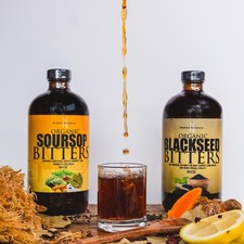 2 combo,Blackseed and Soursop Bitters Blast- antioxidants, energy, total health picture