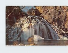 Postcard Turner Falls Winter Scene Oklahoma USA picture