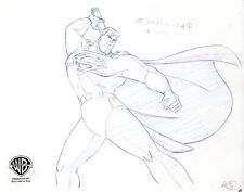 Superman Animated Series Original Production Drawing-Superman picture