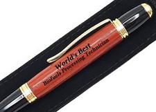 Gift For Biofuels Processing Technician World's Best Engraved Pen Present picture