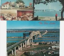 Lot Of 3 Michigan Postcards, 1 Giant Postcard.1960's Mackinac Island, Vintage picture
