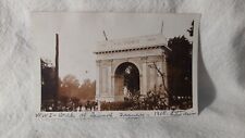 Vtg RPPC WW1 Arch de Triumph With American Troop Memorial 1918-1919 A98 picture