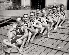 1919 POTOMAC BOAT CLUB Young Men's Rowing Crew 8.5X11 Photo picture