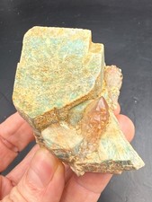 Natural Amazonite with Hematite Smoky Quartz Crystal Cluster Colorado picture