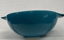 Vintage Pyrex 444 Turquoise Blue Cinderella Nesting Mixing Bowl 4 Quart picture