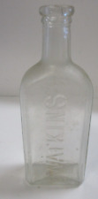 Vintage Glass Medicine Bottle Watkins picture