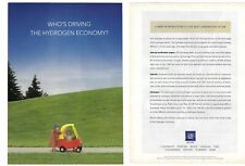 2004 GM General Motors Who’s Driving The Hydrogen Economy? Retro Print Ad/Poster picture