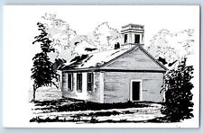 Arrow Rock Missouri Postcard Cumberland Presbyterian Church Building 1940 Linen picture
