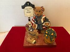 RARE LONGABERGER 1st ED 1997 figurine BETHANY BOYDS Village etc TEDDY BEAR NIB picture