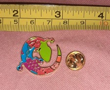 Science Lizard Enamel Lapel Pin Chromosome DNA Molecular Structure Solar System picture