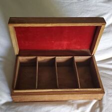 Mango wood tea/spices/jewelry storage box from India picture