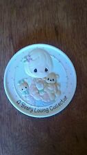 Precious Moments Rare Autographed A Beary Loving Collector Medallion  picture