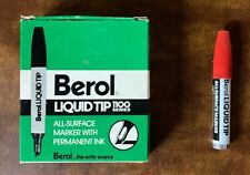 Vintage Berol Marker Compact Size Red Color Old Smell picture