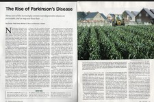 The Rise of Parkinson's Disease : 2020 Print Article w/pics picture