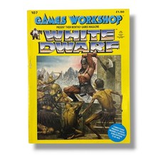 Games Workshop White Dwarf Magazine Issue 107 Nov 1988 Warhammer 40k Eldar picture