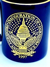 1997 President and Vice President Inauguration Cup  12 ounces Pre Owned picture