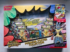 Pokemon Ascended Heroes Mega Evolution Mega Lucario Premium Poster Collection picture