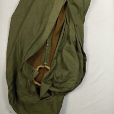 U.S. Military WWII M-1944 Brown Wool Sleeping Bag With OD Cover Dated 1944 picture
