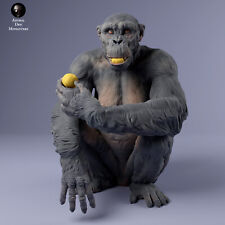 Breyer size artist resin companion animal figurine female chimpanzee picture