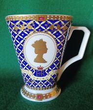 Vintage Queen Elizabeth II  James Sadler Golden Jubilee Mug Tea Cup 1952-2002 picture