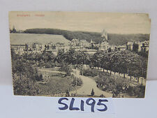 VINTAGE POSTCARD POSTED 1910'S GERMANY WIESBADEN NEROTAL TOWN STAMP PICTURE RARE picture