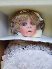 Kaitlyn & Teddy Porcelain Doll w/ Buggy by Kais Treasured Heirloom Collection picture
