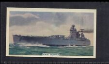 H.M.S. RODNEY - 80 + year old English Card # 8 picture