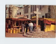 Postcard Entrance to Olvera Street Los Angeles California USA picture